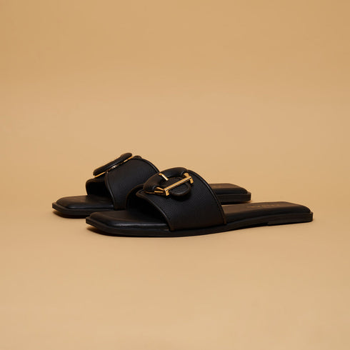 Jules Buckle Flats